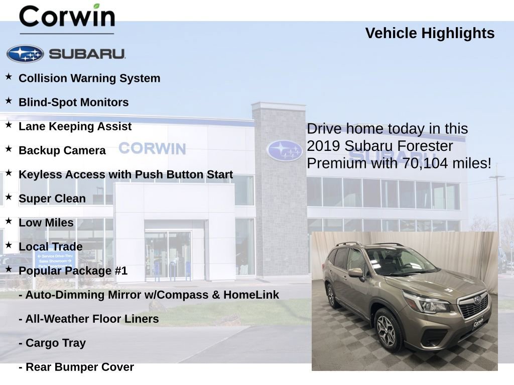 Used 2019 Subaru Forester Premium w/ Popular Package #1 image 6