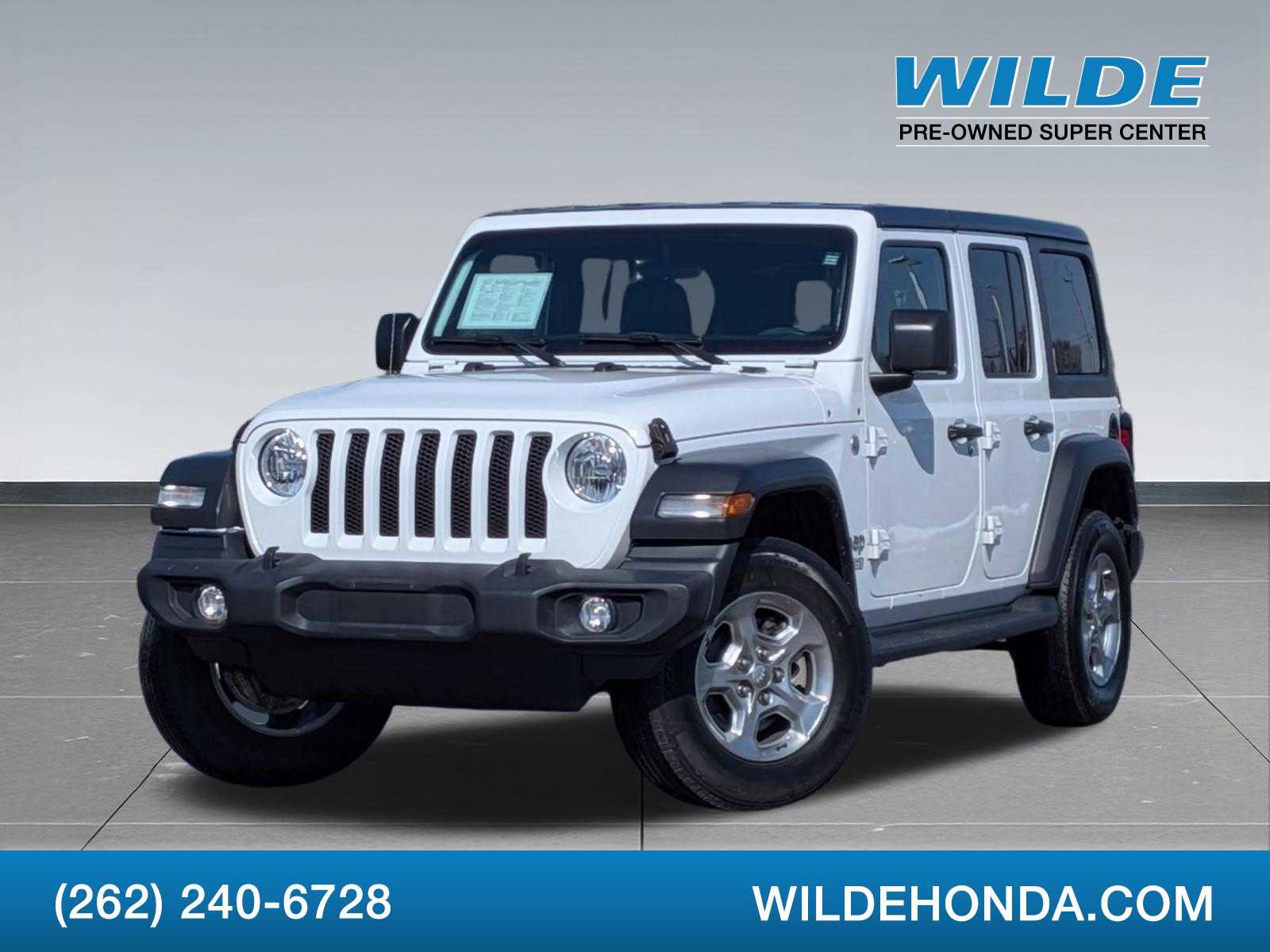 Used 2021 Jeep Wrangler Unlimited Sport video 1