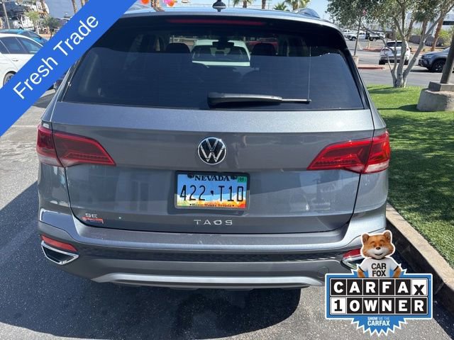 Used 2023 Volkswagen Taos SE w/ Black Wheel Package FWD image 3