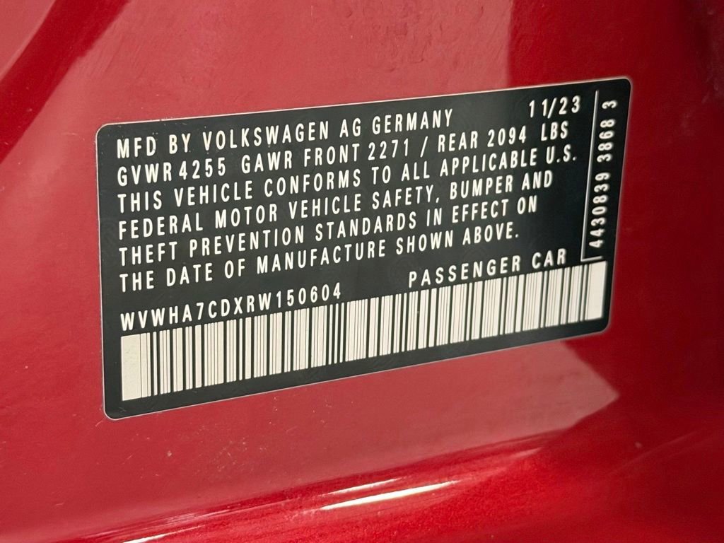 Used 2024 Volkswagen GTI S FWD image 26