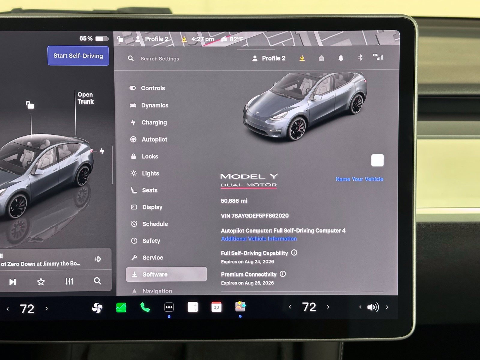 Used 2023 Tesla Model Y Performance AWD/4WD image 3