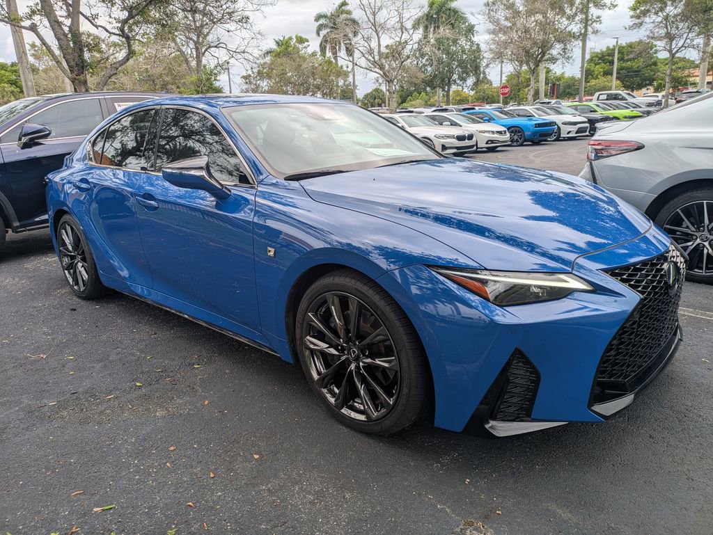 Used 2023 Lexus IS 350 F Sport w/ Navigation Package RWD image 2