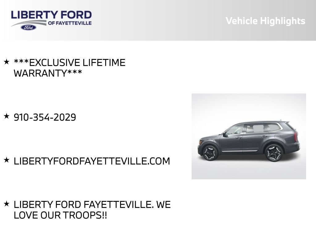 Used 2024 Kia Telluride S w/ S Sunroof Package FWD image 5