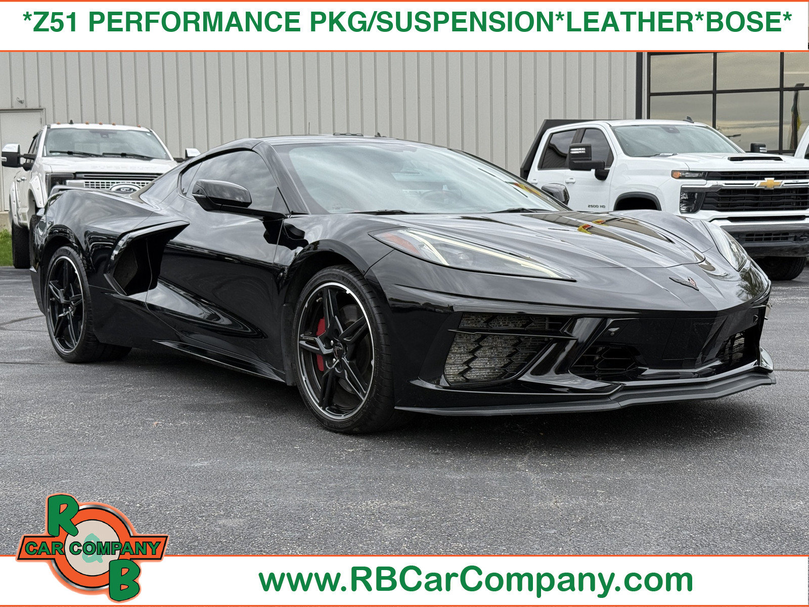 Used 2023 Chevrolet Corvette Stingray Preferred Cpe w/ Z51 Performance Package RWD image 1