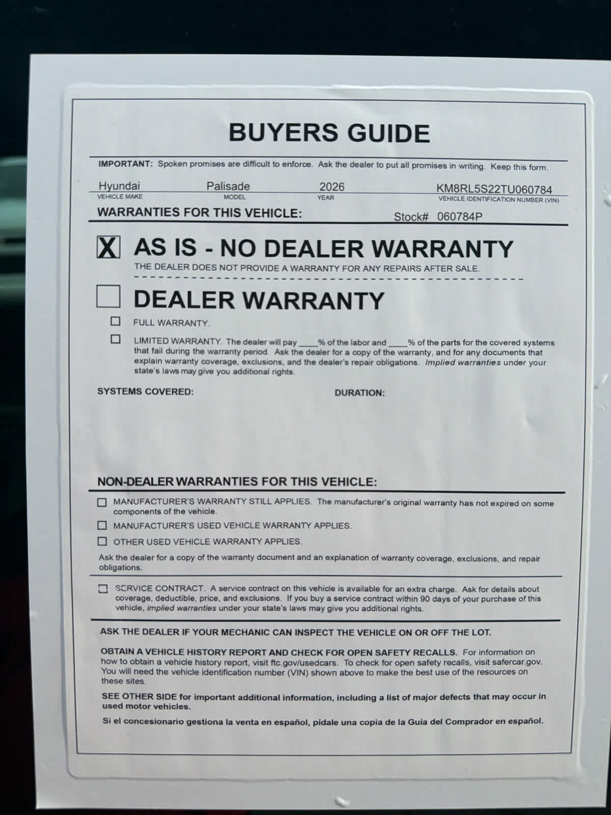 Used 2026 Hyundai Palisade SEL FWD image 35