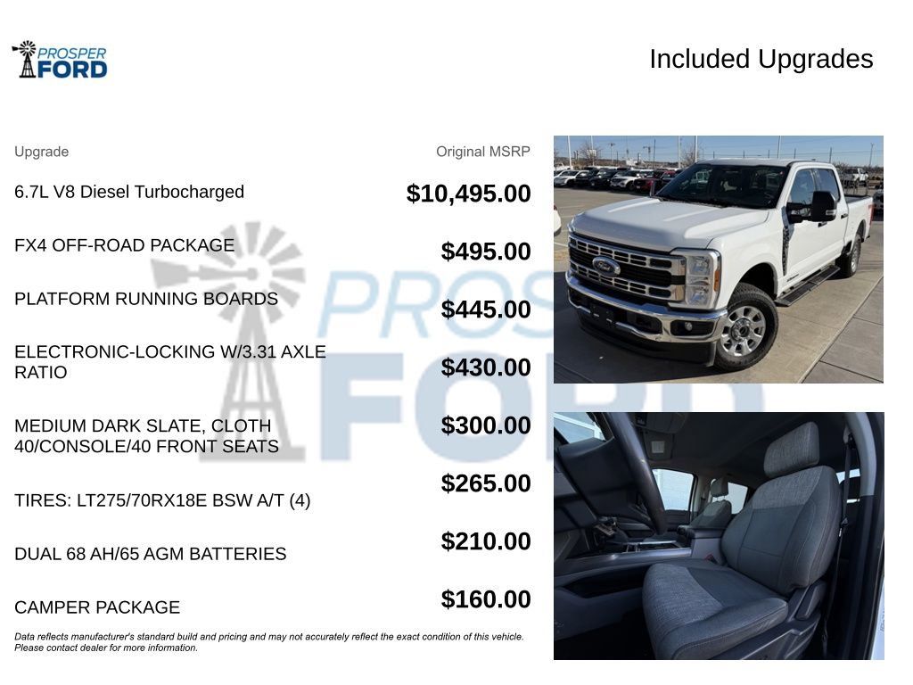 Used 2024 Ford F250 XLT w/ FX4 Off-Road Package image 3