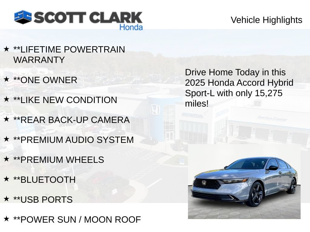 Used 2025 Honda Accord Sport-L image 11