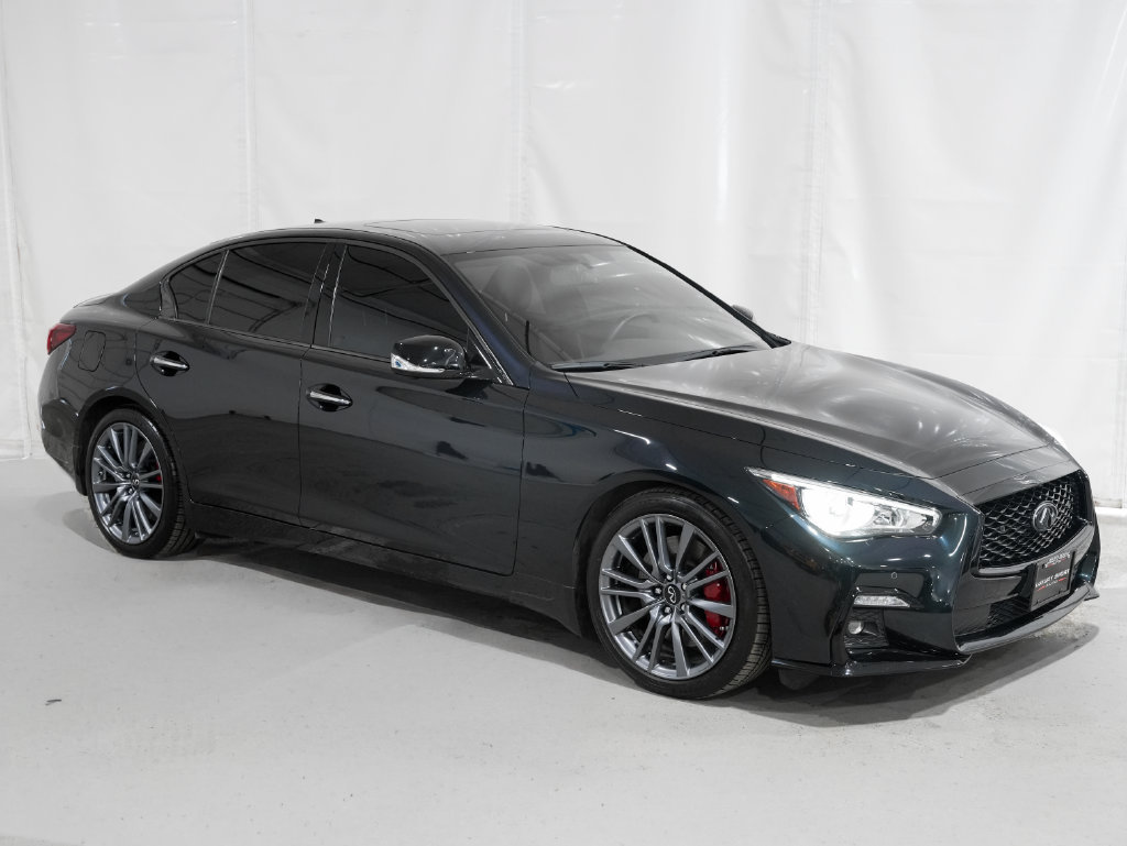 Used 2023 INFINITI Q50 Red Sport 400 w/ Black Opal Edition RWD image 8
