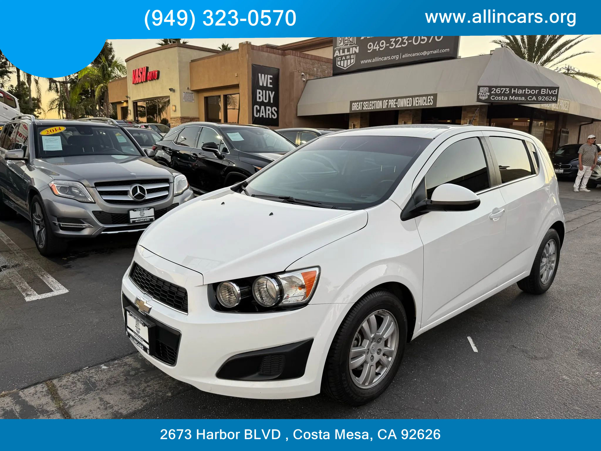Used 2016 Chevrolet Sonic LT