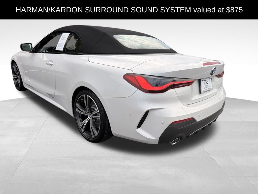 Used 2021 BMW 430i Convertible w/ Executive Package RWD image 5