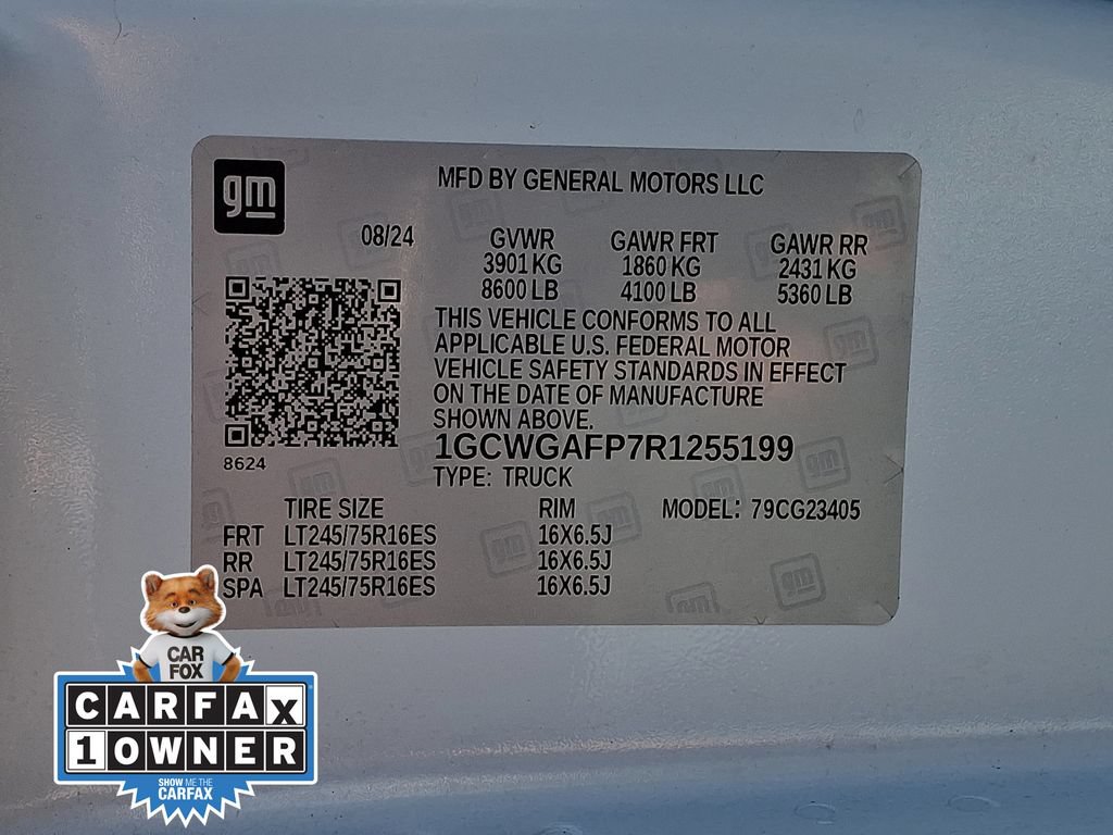Used 2024 Chevrolet Express 2500 w/ Driver Convenience Package RWD image 27