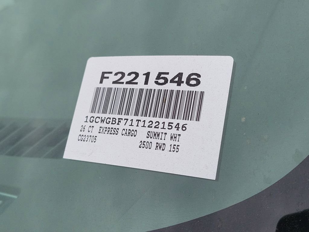 New 2026 Chevrolet Express 2500 Extended w/ Communications Package RWD image 26