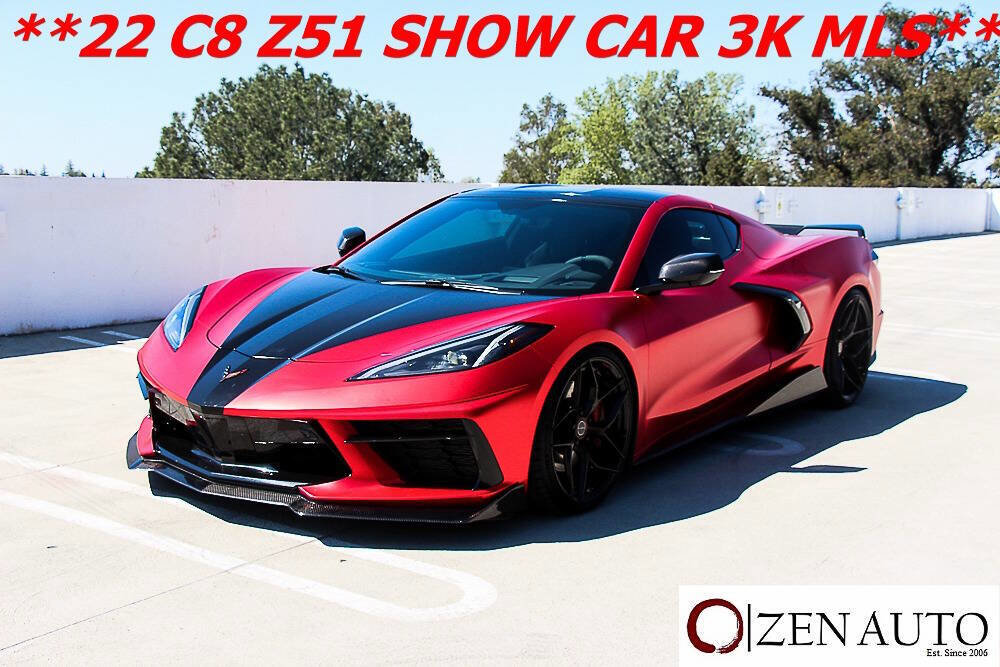 Used 2022 Chevrolet Corvette Stingray 3LT w/ Z51 Performance Package image 8