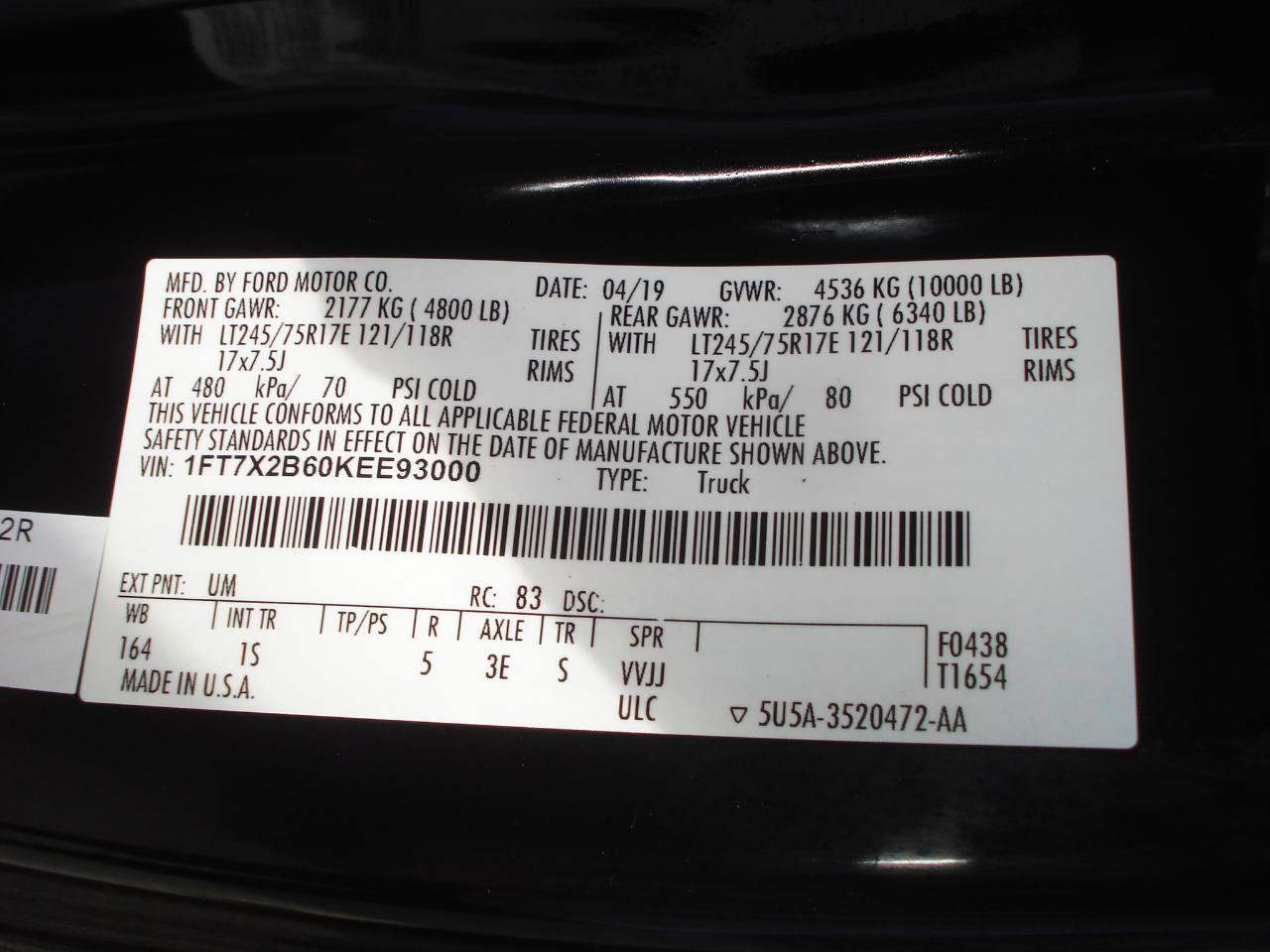 Used 2019 Ford F250 XL w/ XL Value Package AWD/4WD image 26