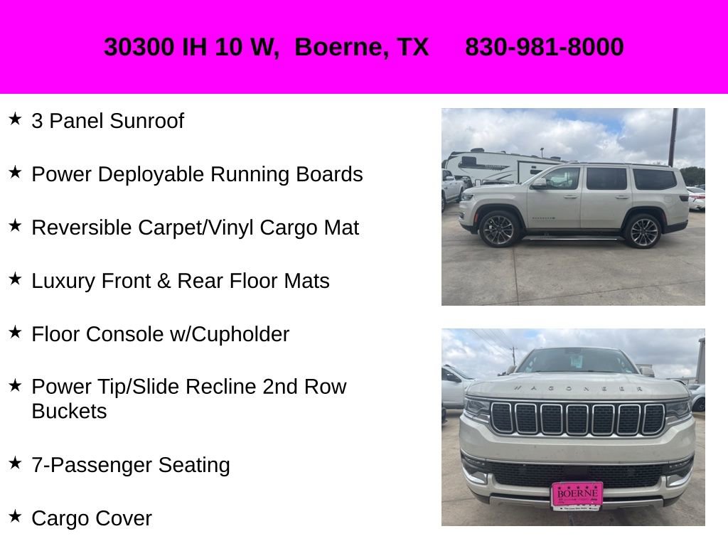 Used 2022 Jeep Wagoneer Series III w/ Premium Group I image 30