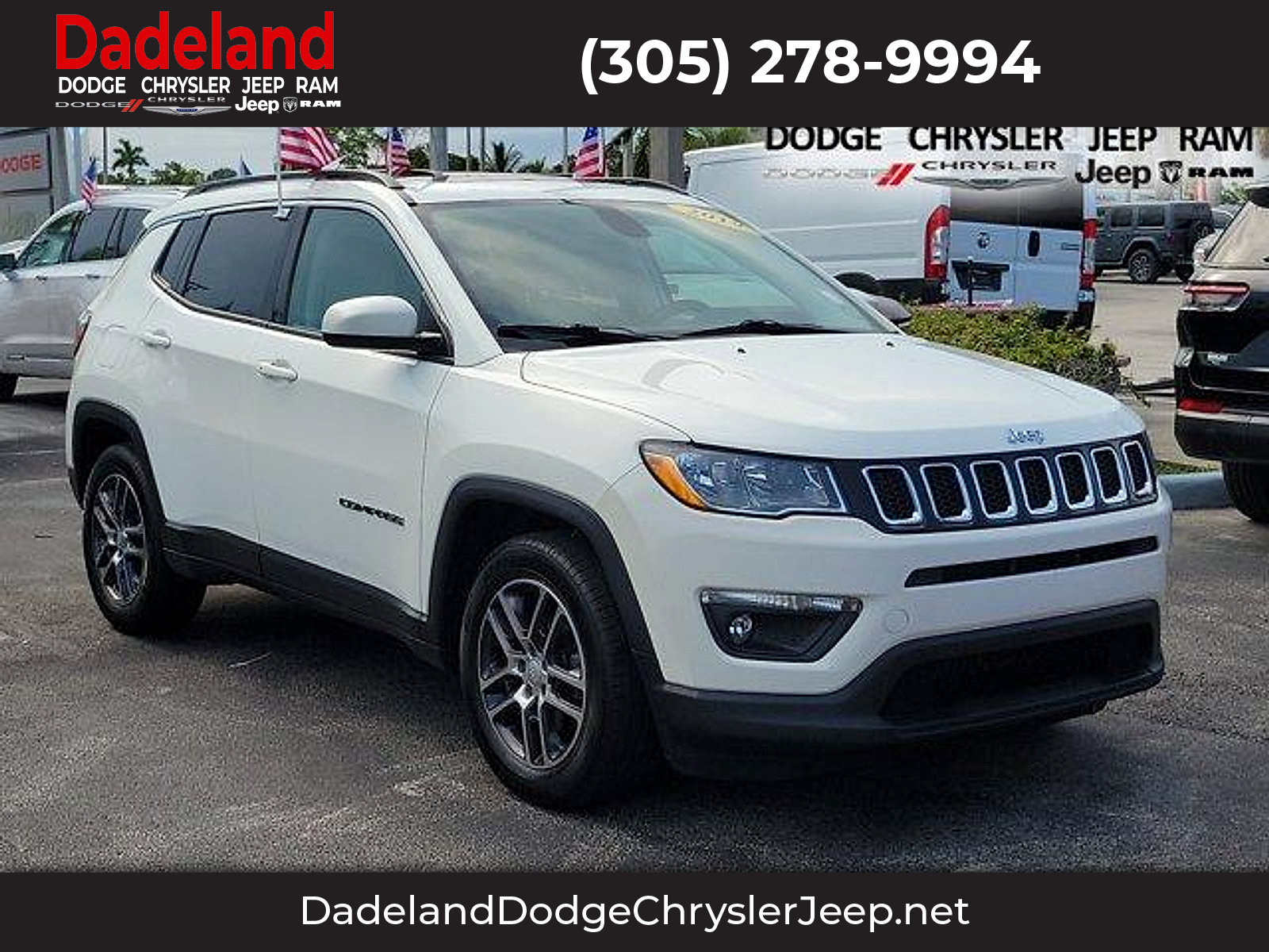 Certified 2019 Jeep Compass Latitude w/ Popular Equipment Group