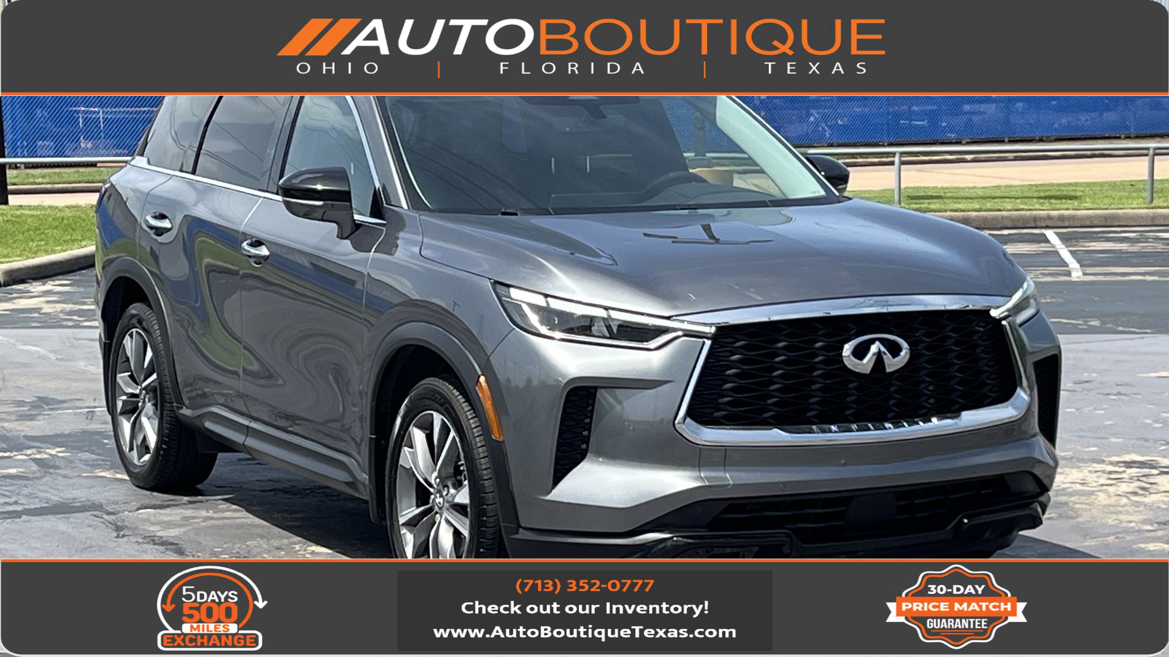 Used 2023 INFINITI QX60 Luxe w/ Cargo Package