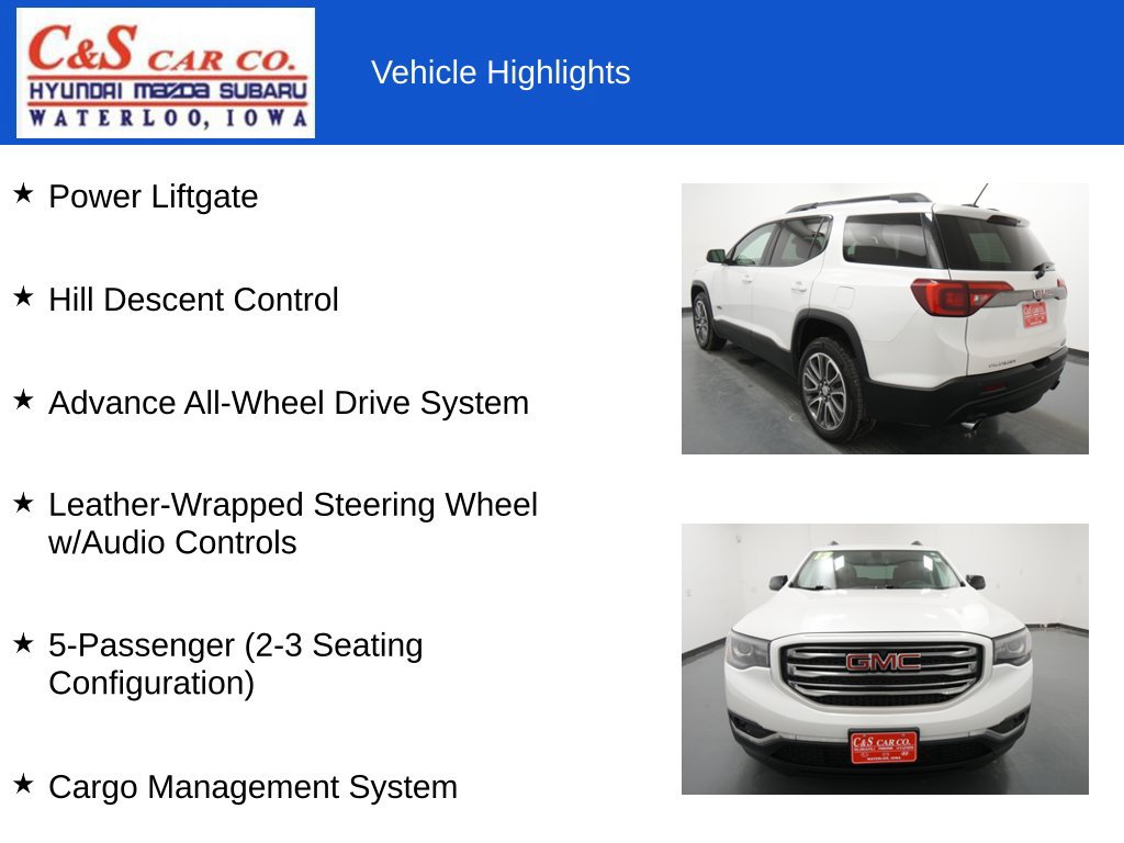 Used 2017 GMC Acadia SLT AWD/4WD image 13