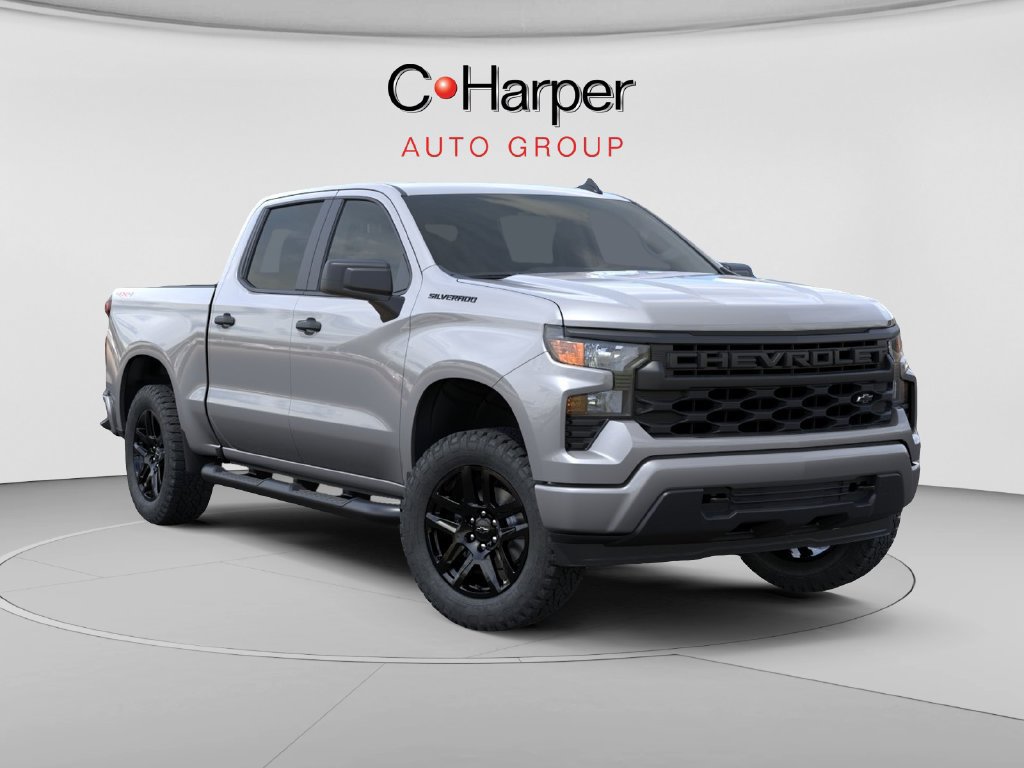 New 2026 Chevrolet Silverado 1500 Custom w/ LPO, Dark Essentials Package AWD/4WD image 7