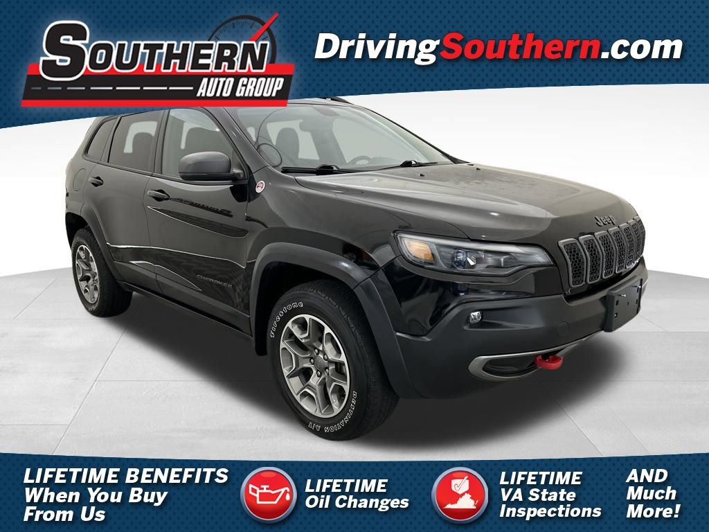Used 2020 Jeep Cherokee Trailhawk image 1