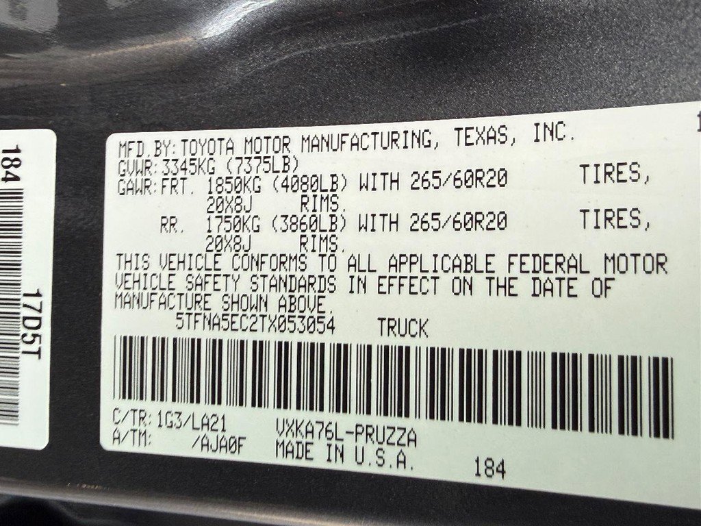 New 2026 Toyota Tundra Platinum image 18