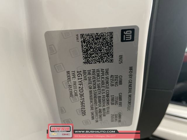 New 2026 Chevrolet Corvette Z06 w/ Battery Protection Package image 33