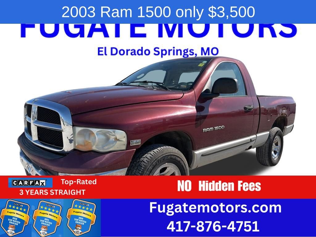 Used 2003 Dodge Ram 1500 Truck ST 360° Tour