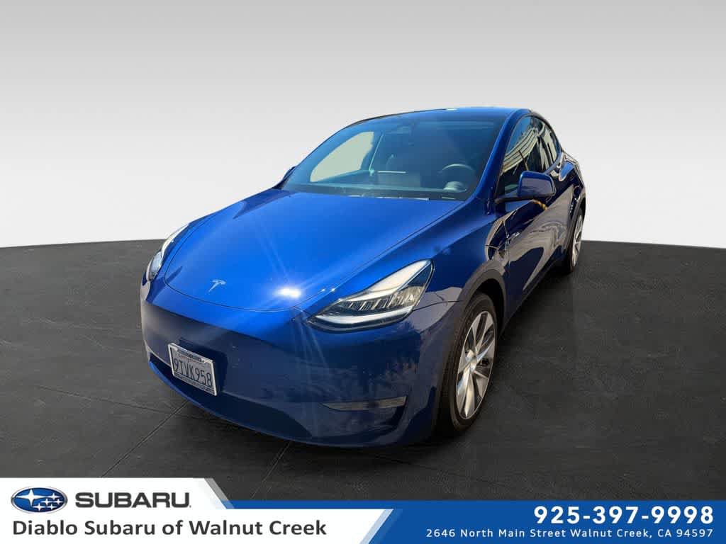 Used 2020 Tesla Model Y Long Range AWD/4WD image 1