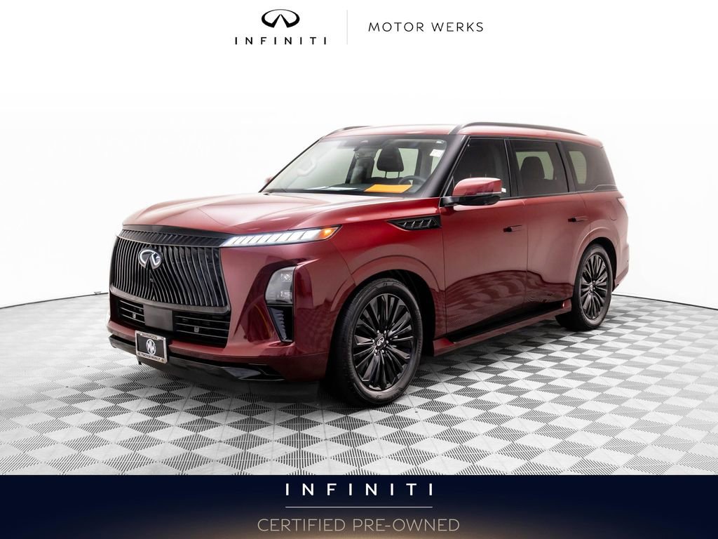 Certified 2025 INFINITI QX80 Luxe