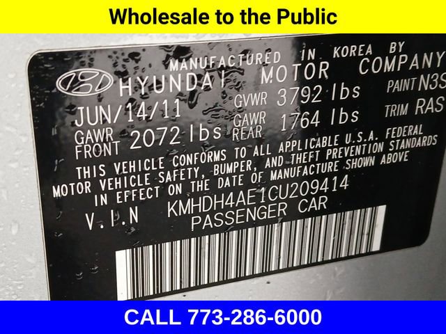 Used 2012 Hyundai Elantra GLS w/ Preferred Pkg 3 image 17