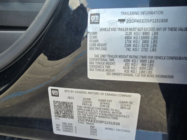 Used 2023 Chevrolet Silverado 1500 LTZ w/ LTZ Premium Package RWD image 19