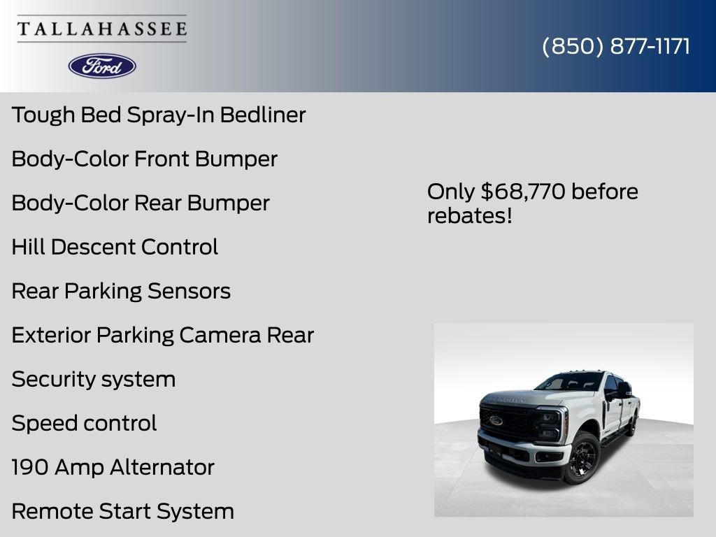 New 2025 Ford F250 XL w/ STX Appearance Package image 17