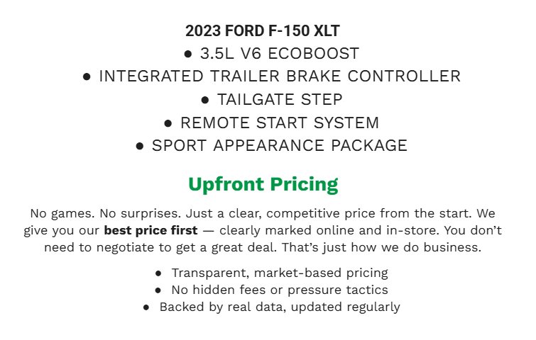 Certified 2023 Ford F150 XLT w/ Equipment Group 302A High AWD/4WD image 2