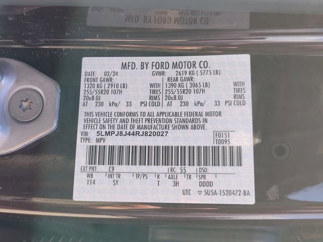 Used 2024 Lincoln Nautilus Premier w/ Equipment Group 102A image 14