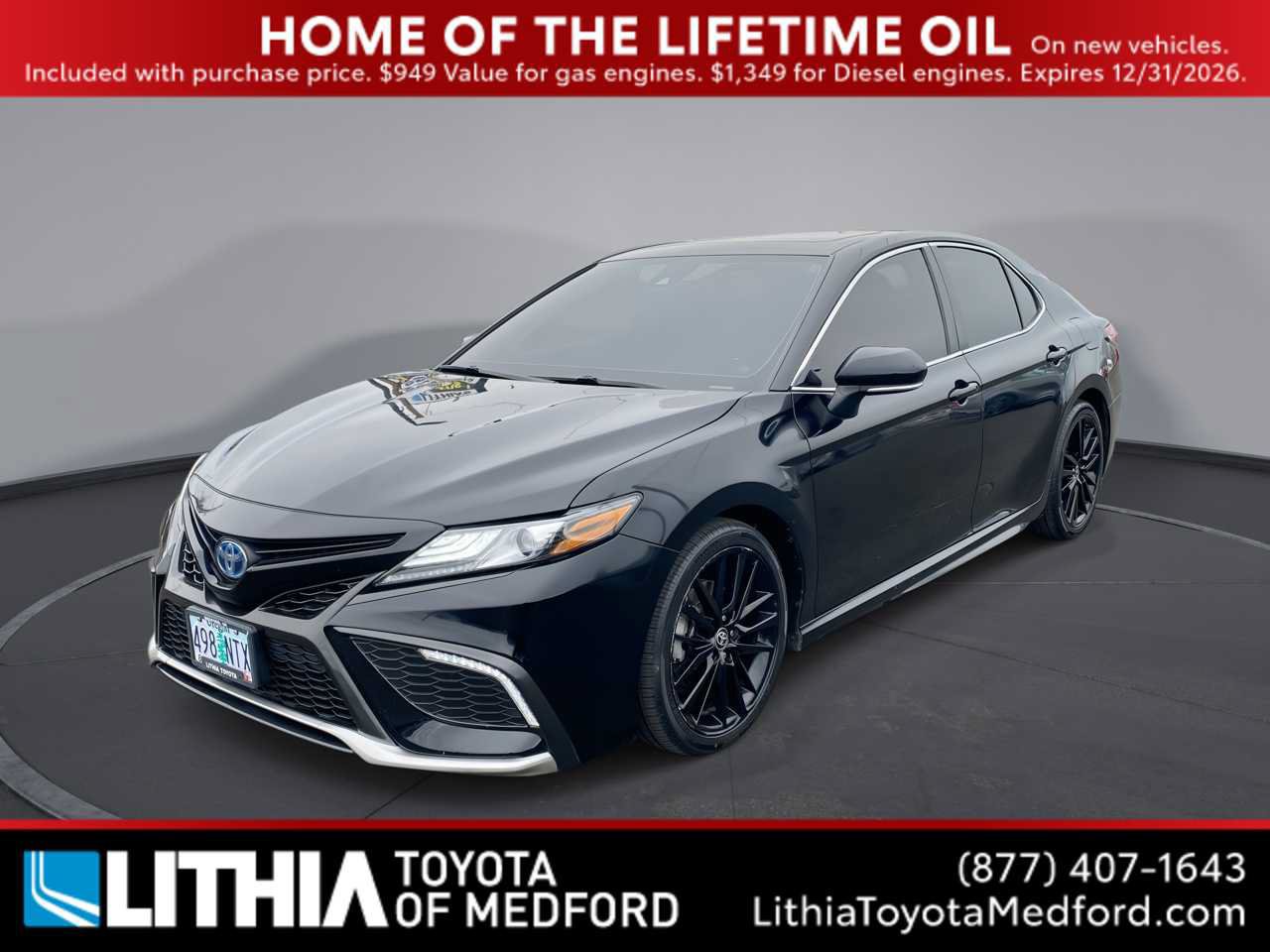 Certified 2022 Toyota Camry XSE w/ Navigation Upgrade Package FWD image 1
