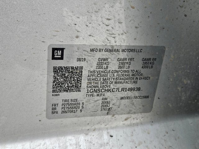 Used 2020 Chevrolet Suburban LT w/ Max Trailering Package image 20