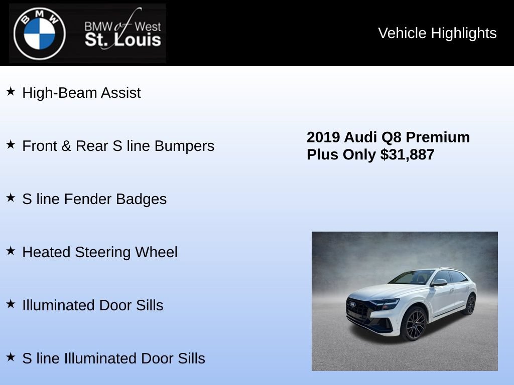 Used 2019 Audi Q8 Premium Plus w/ Premium Plus AWD/4WD image 24