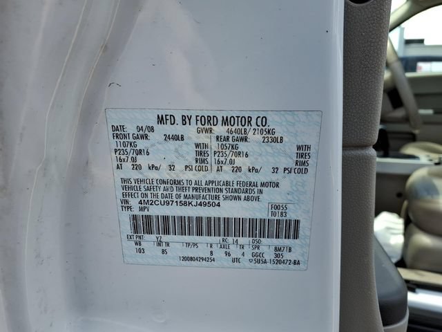 Used 2008 Mercury Mariner Premier AWD/4WD image 22