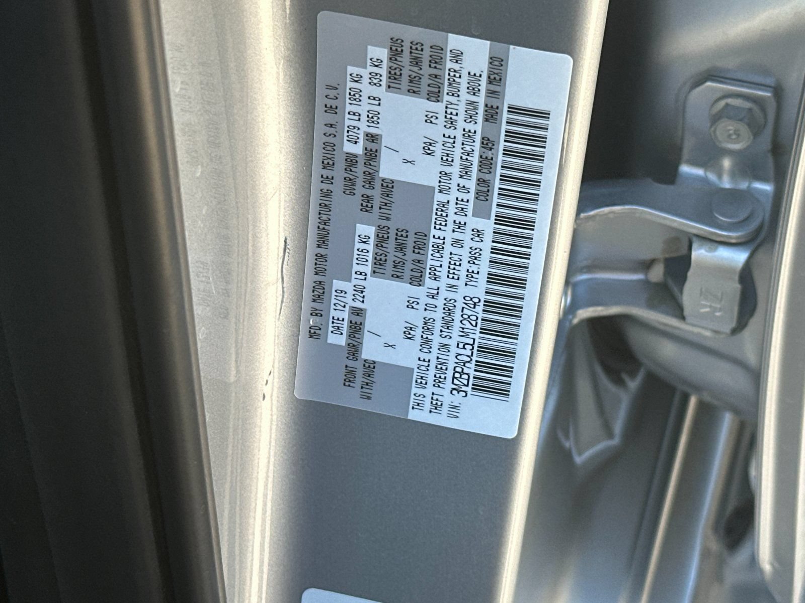 Used 2020 MAZDA MAZDA3 Sedan w/ Select Package FWD image 27
