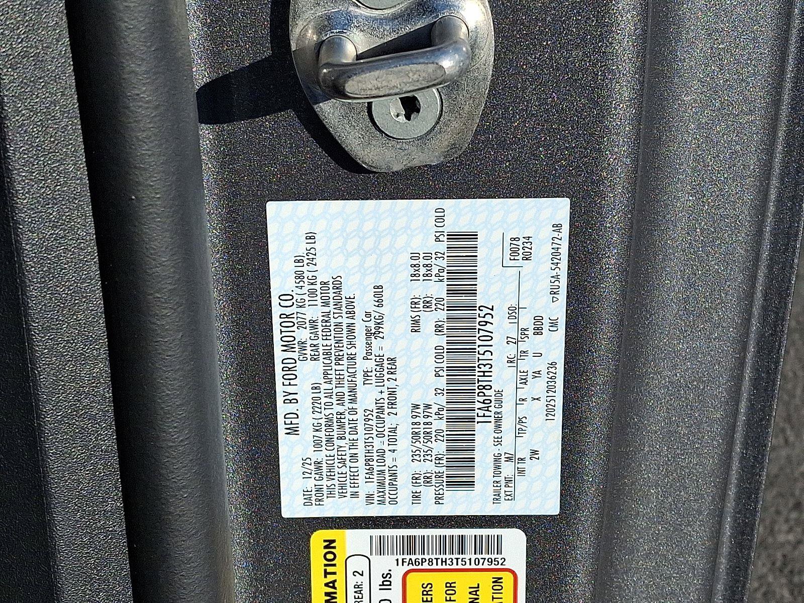 New 2026 Ford Mustang Coupe image 17