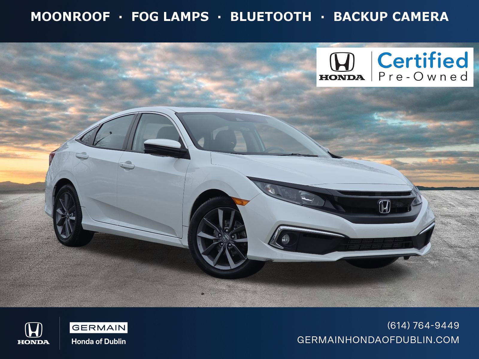 Used 2020 Honda Civic EX-L