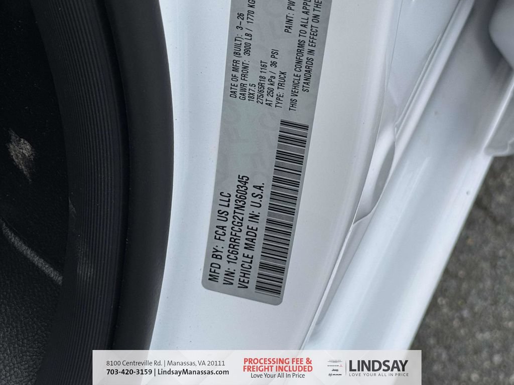 New 2026 RAM 1500 Tradesman AWD/4WD image 31