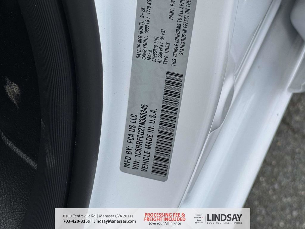 New 2026 RAM 1500 Tradesman AWD/4WD image 31