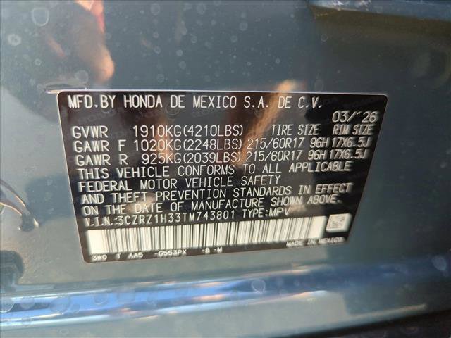 New 2026 Honda HR-V LX image 17