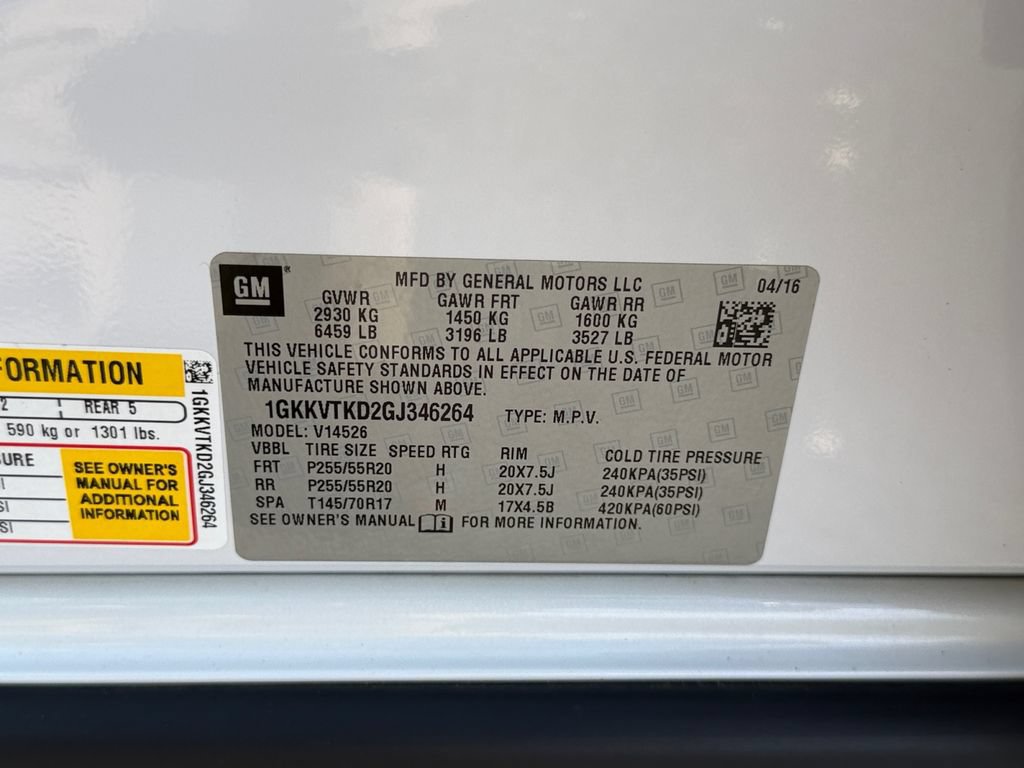 Used 2016 GMC Acadia Denali AWD/4WD image 30