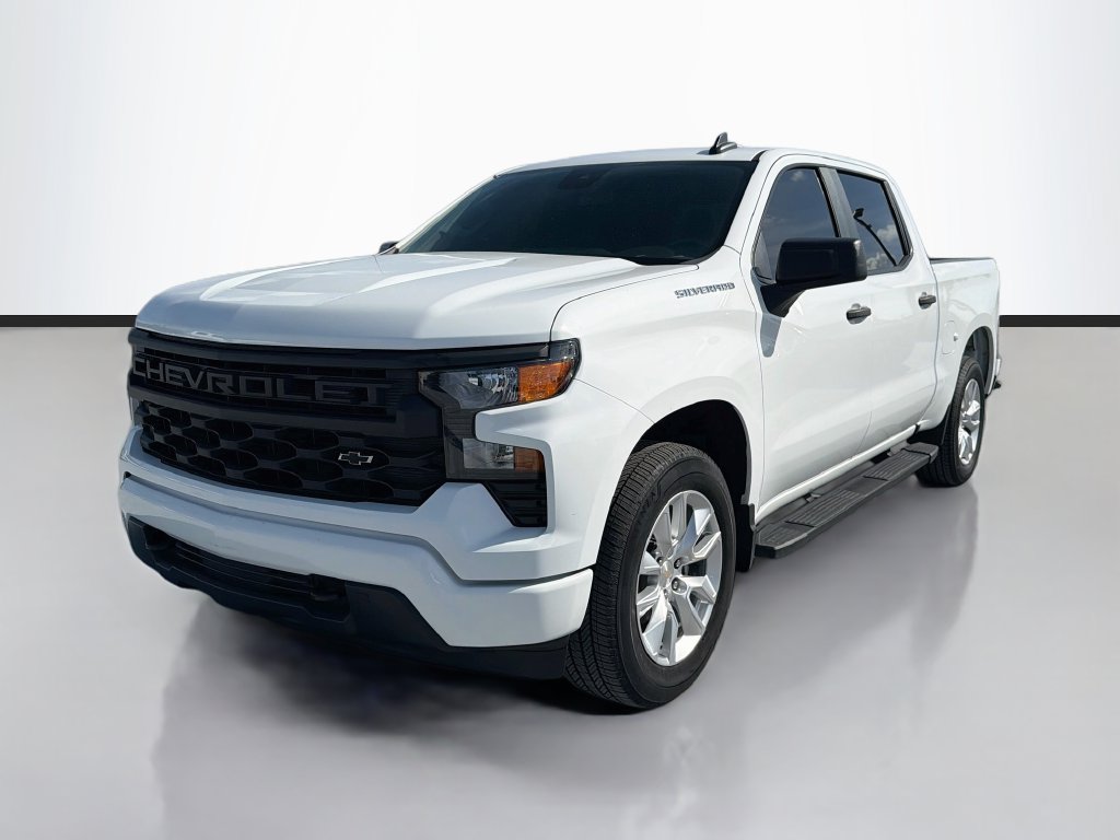Used 2024 Chevrolet Silverado 1500 Custom w/ LPO, Dark Essentials Package RWD image 3