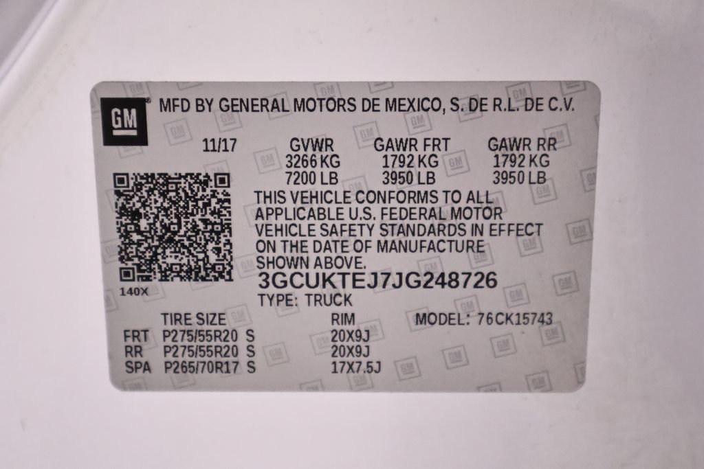 Used 2018 Chevrolet Silverado 1500 High Country AWD/4WD image 45