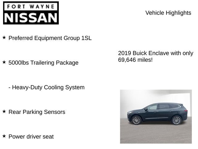 Used 2019 Buick Enclave Essence w/ Trailering Package, 5000 lbs. AWD/4WD image 8