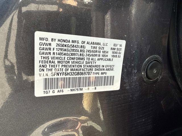 Used 2016 Honda Pilot EX image 29