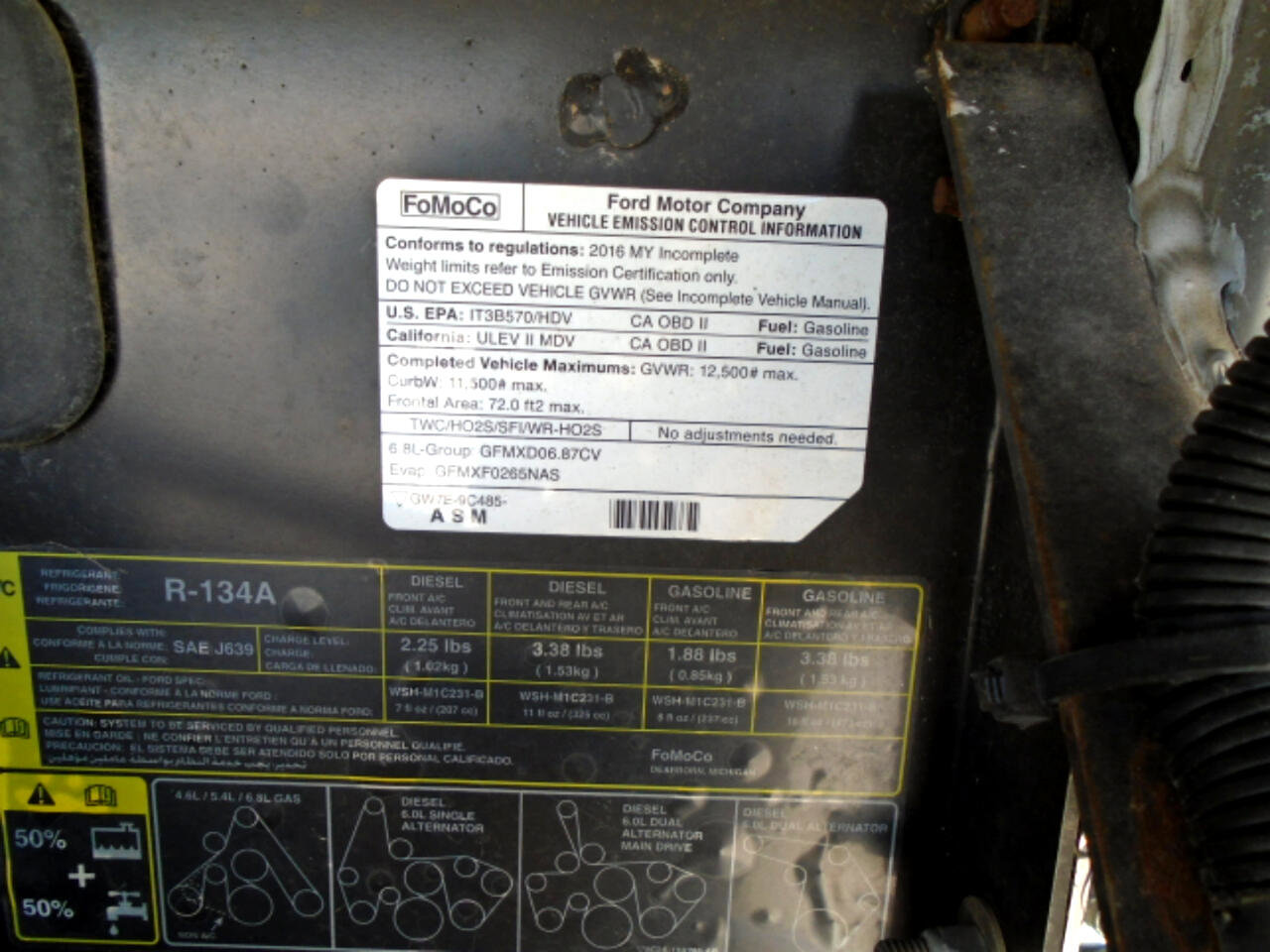 Used 2016 Ford E-350 and Econoline 350 Super Duty w/ A/C Prep Package image 17